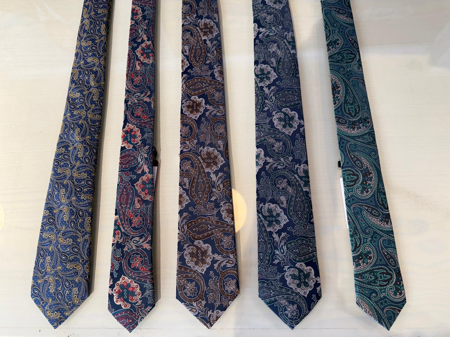 Corbata boccola Estampados