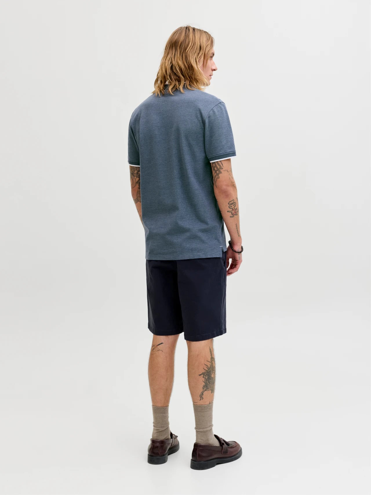 Polo Liso Manga Corta