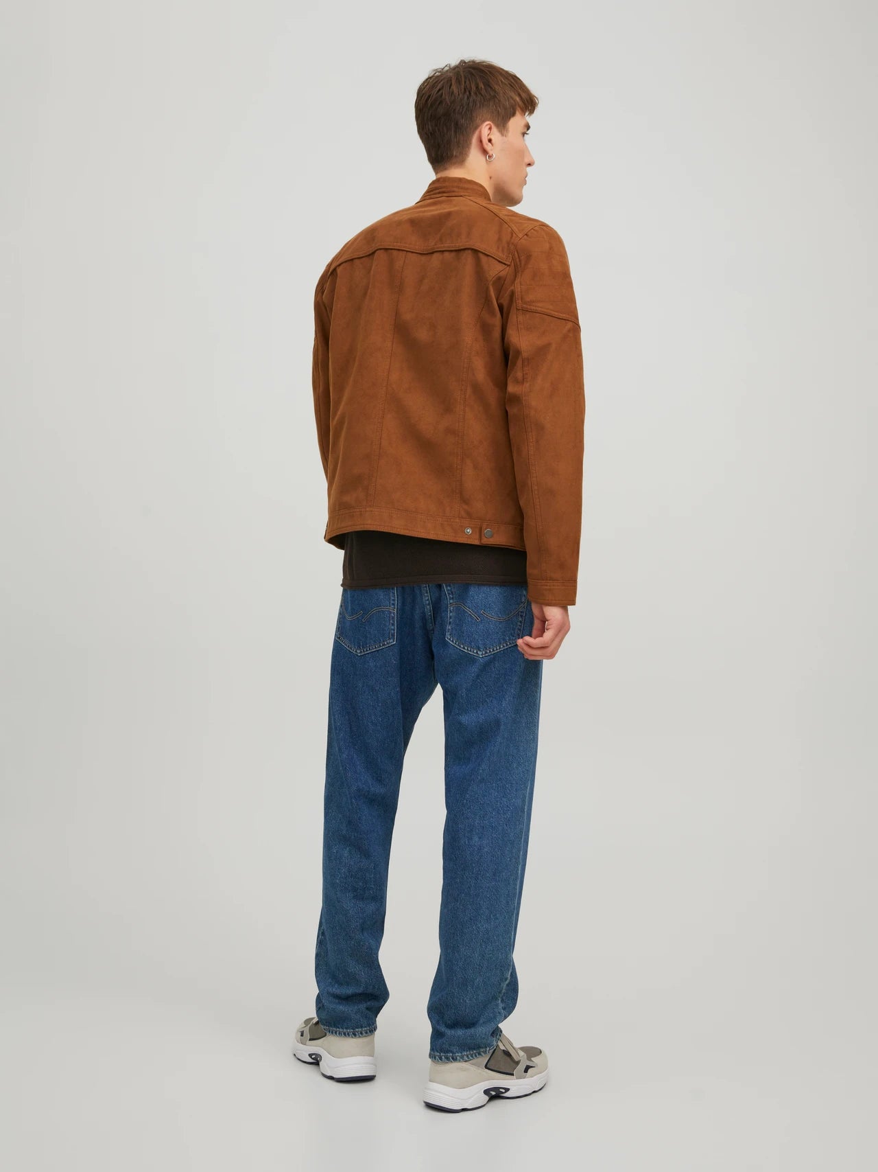 CHAQUETA DE ANTELINA SINTÉTICA